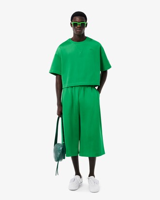 Bermuda oversize satiné Défilé