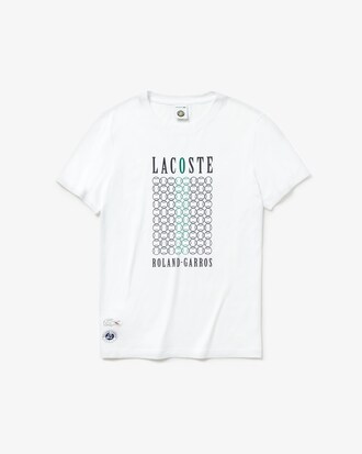 T-shirt Lacoste SPORT motif balle de tennis &Eacute;dition Roland Garros