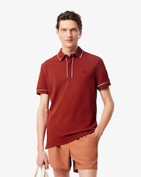 Polo Paris regular fit en Piqué stretch