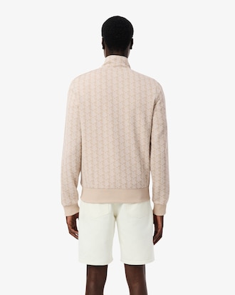 Veste de surv&ecirc;tement zipp&eacute;e Paris jacquard