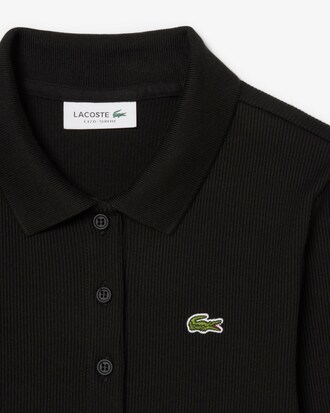 Polo slim fit L.12.D coton côtelé