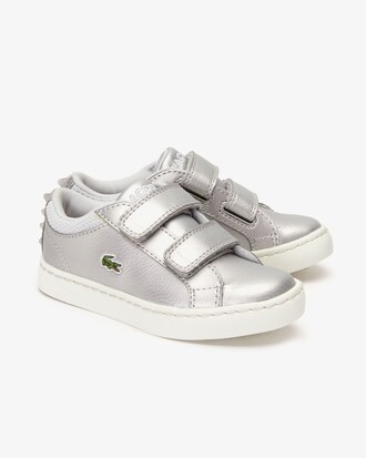 Sneakers Straightset bébé en synthétique métallisé