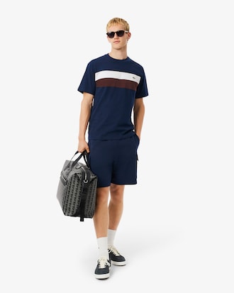 T-shirt jersey color-block