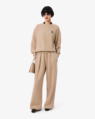 Sweatshirt oversize interlock