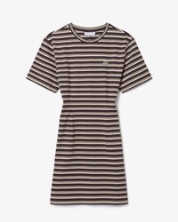 Robe t-shirt coton rayures