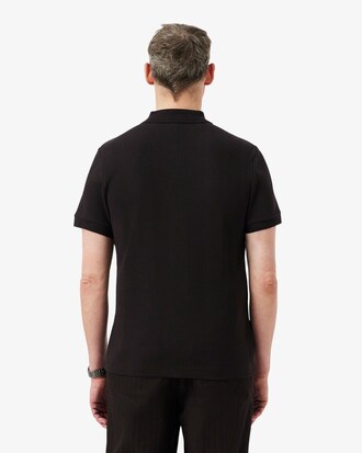 Polo regular fit maille c&ocirc;tel&eacute;e