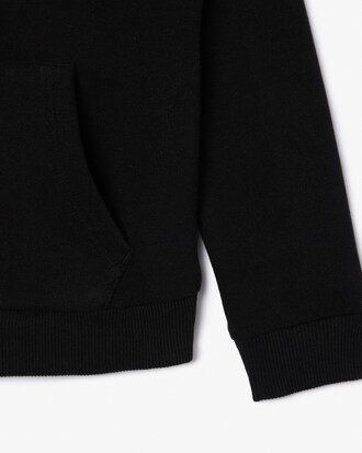 Sweatshirt zippé à capuche molleton