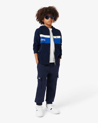 Pantalon de surv&ecirc;tement cargo molleton