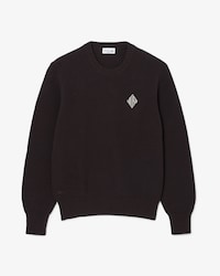 Pull maille perl&eacute;e badge