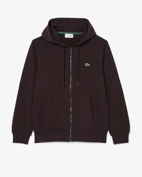 Sweatshirt zipp&eacute; classic fit molleton