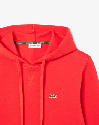Sweatshirt à capuche relaxed fit en Piqué