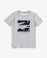 T-shirt Garçon Lacoste SPORT x Novak Djokovic avec logo croco camo