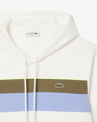 Sweatshirt capuche molleton color-block