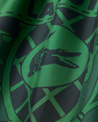 Foulard soie imprim&eacute; D&eacute;fil&eacute;