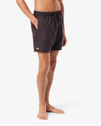 Short de bain mi-long uni