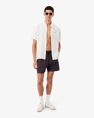 Short de bain mi-long uni