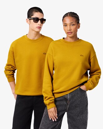 Sweatshirt loose fit molleton &eacute;pais