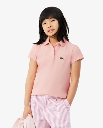 Polo en Piqu&eacute; col festonn&eacute;