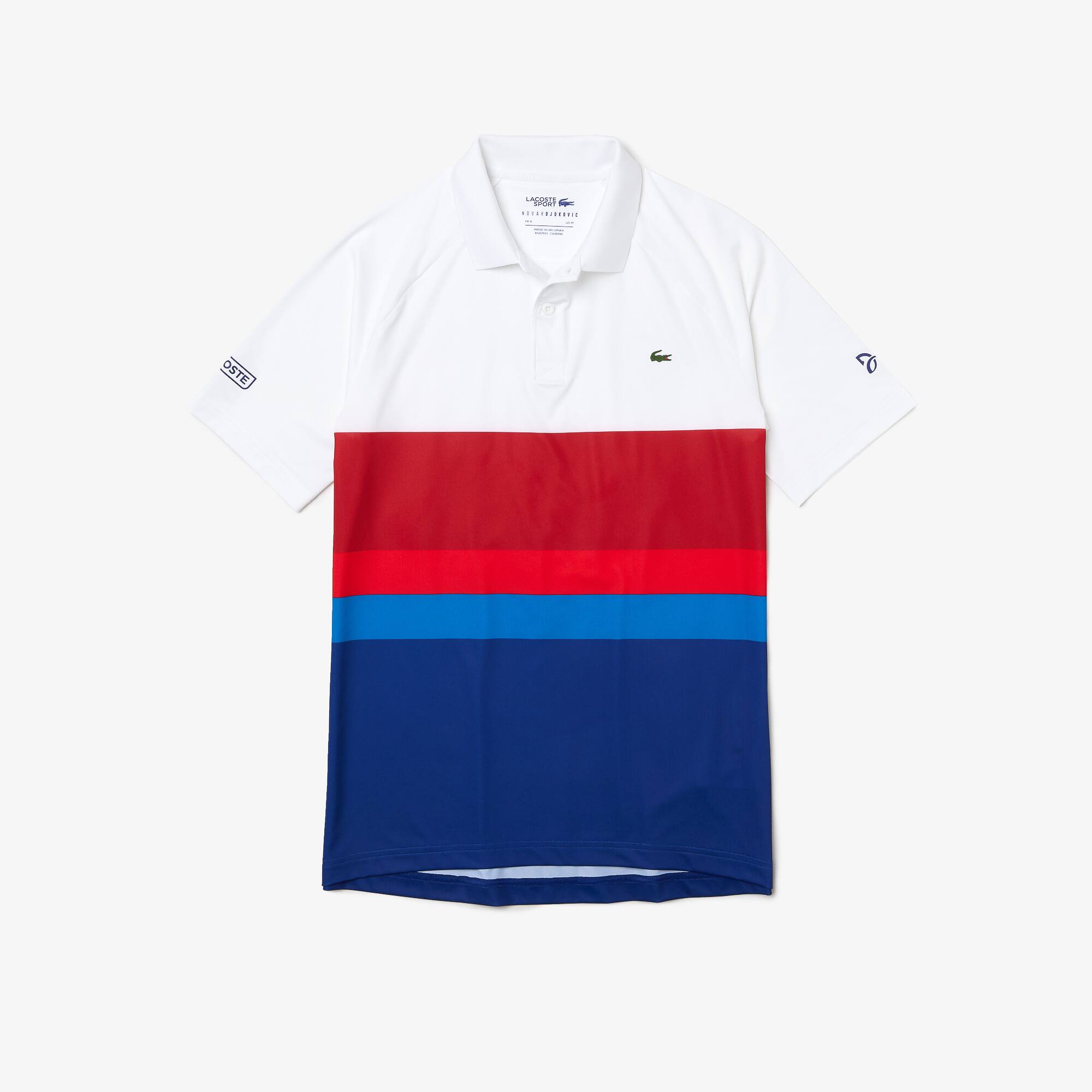 Polo Homme Djokovic colore blanc - Lacoste - SportIT.com