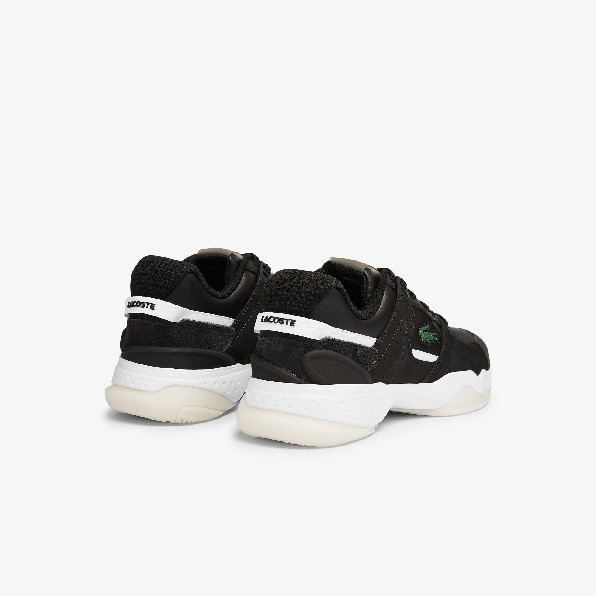 Sneakers T-Point homme en cuir et daim | LACOSTE