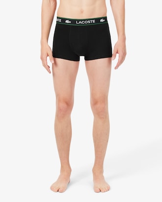 Lot de 3 boxers courts griff&eacute;s jersey stretch