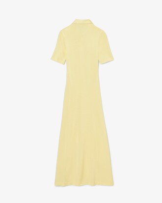 Robe col polo Piqué Défilé