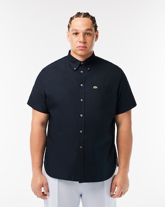 Chemise manches courtes regular fit Oxford