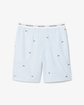 Short pyjama straight fit coton imprimé