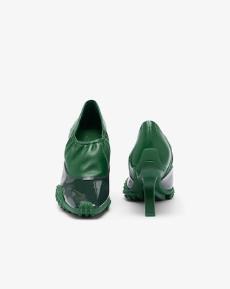 Heel Runway femme en cuir