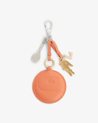 Porte-cl&eacute;s L Charms raquette tennis miroir