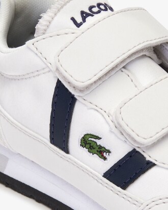 Sneakers Partner bébé en textile et synthétique avec semelle contrastée