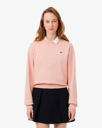 Sweatshirt relaxed fit col rond molleton