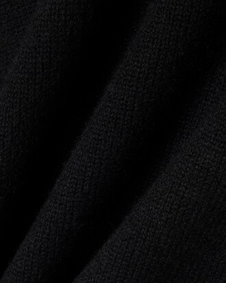 Pull col polo cachemire maille 3D