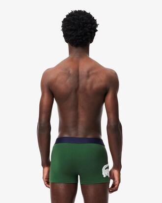 Lot de 3 boxers courts coton stretch