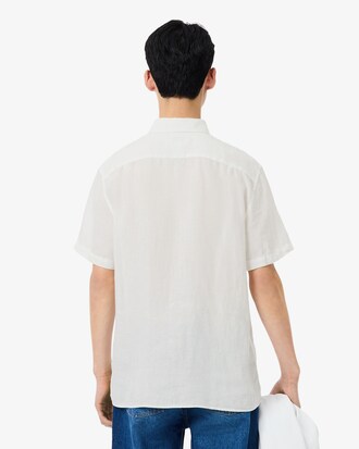 Chemise manches courtes en lin