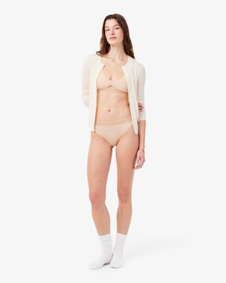 Culotte mesh ceinture sigl&eacute;e