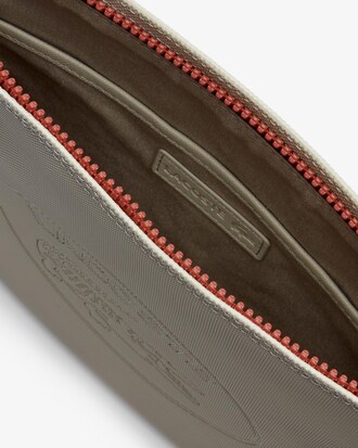 Sac Bandoulière plat Women's Classic en toile enduite piquée