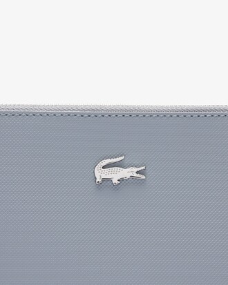 Pochette Anna en toile enduite piqu&eacute;e