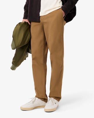 Pantalon chino regular fit velours côtelé