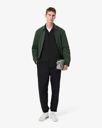 Chemise légère tissu perforé relaxed fit