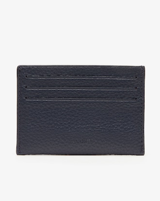 Coffret porte-cartes et porte-monnaie Croco Crew en cuir