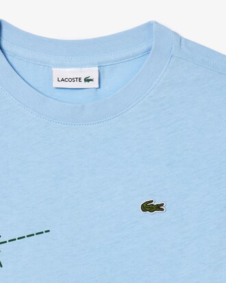 T-shirt coton crocodile graphique
