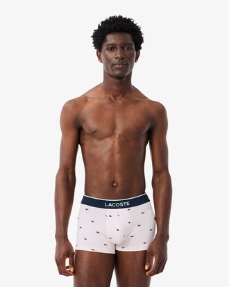 Lot de 3 boxers courts stretch imprimé