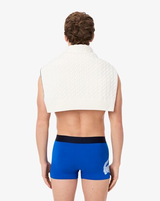 Lot de 3 boxers courts coton stretch