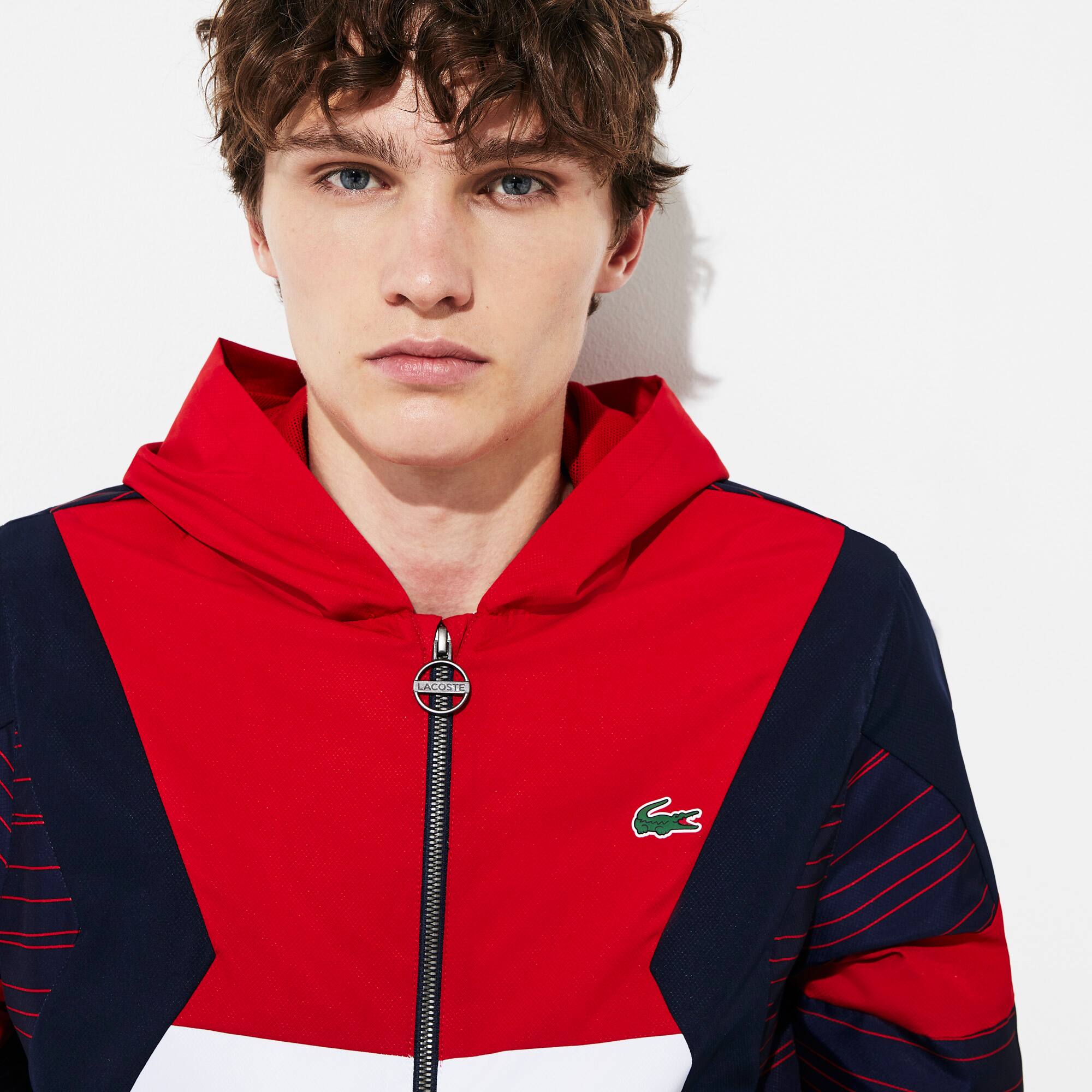 ensemble lacoste capuche