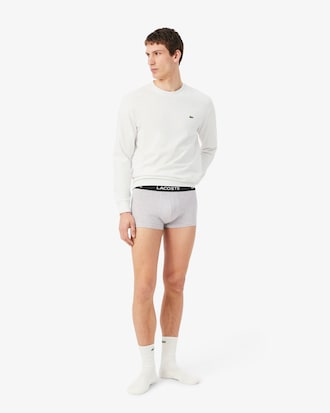 Lot de 3 boxers courts coton stretch