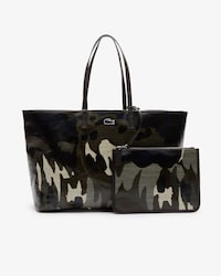 Grand sac cabas Robert George en toile enduite imprim&eacute;e