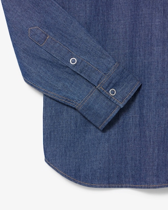 Chemise regular fit denim léger