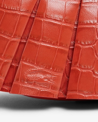 Sac H Lenglen D&eacute;fil&eacute; en cuir effet crocodile