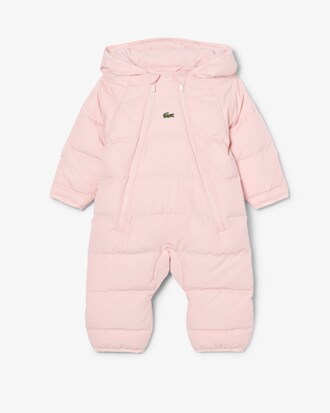 Combinaison b&eacute;b&eacute; &agrave; capuche taffetas